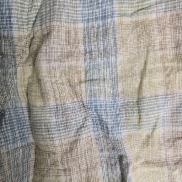 Tommy Bahama Relax Reversible Linen Shorts Size 36 – Plaid, Coastal Prep, 2-in-1 - Picture 6 of 16
